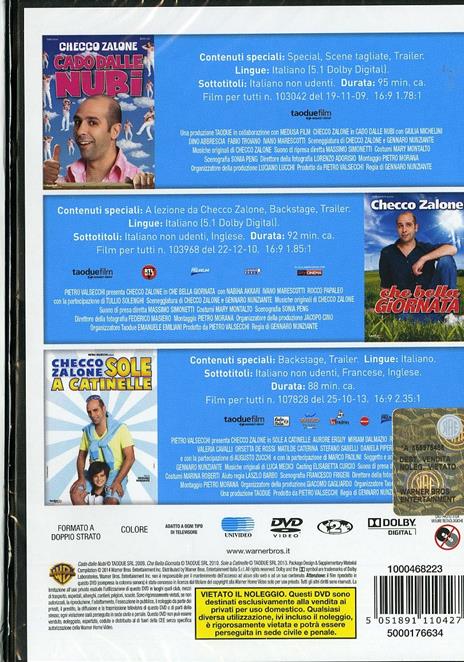Checco Zalone. La triloggia (3 DVD) di Gennaro Nunziante - 2