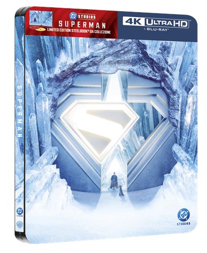 Superman Steelbook 3: WW (4K Ultra HD + Blu-ray) di James Gunn - Blu-ray + Blu-ray Ultra HD 4K