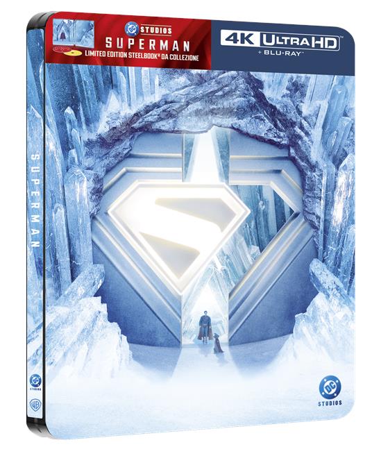 Superman Steelbook 3: WW (4K Ultra HD + Blu-ray) di James Gunn - Blu-ray + Blu-ray Ultra HD 4K