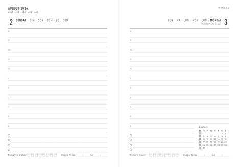 Diario accademico 2026-2027 Conscious A6 Giornaliero Verde - 2