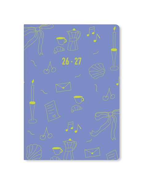 Diario accademico 2026-2027 Little Joys A5 Settimanale Azzurro
