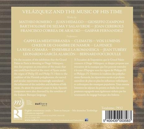 Velazquez and the Music of His Time - CD Audio - 2