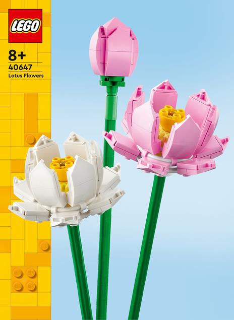 LEGO Botanicals (40647). Fiori di Loto - 6