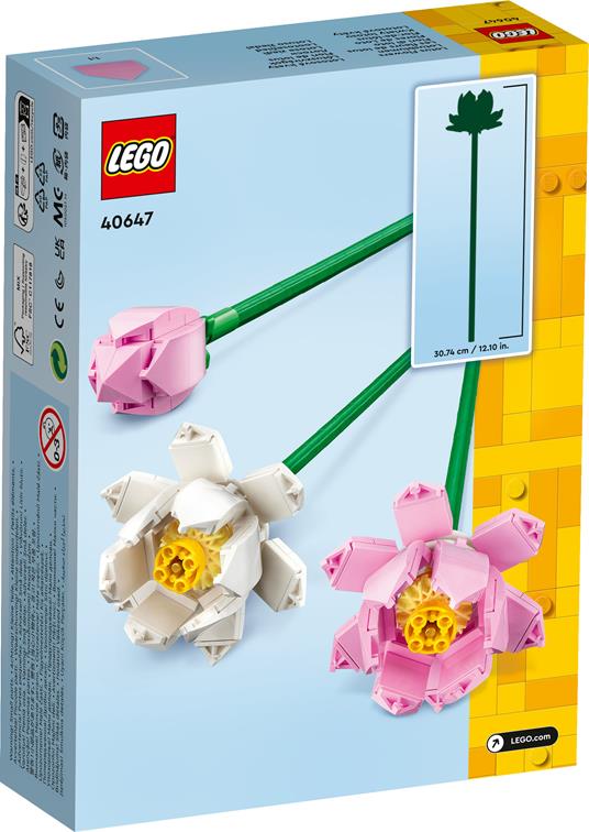 LEGO Botanicals (40647). Fiori di Loto - 7