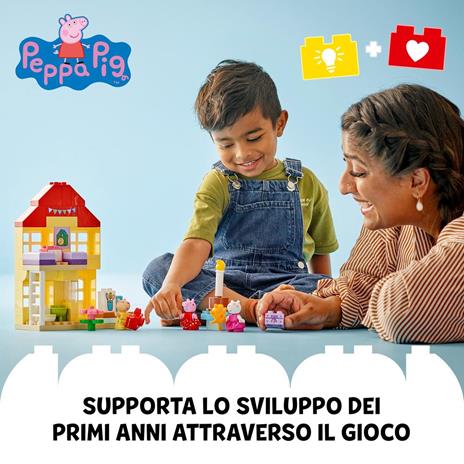 LEGO DUPLO (10433). La Casa del Compleanno di Peppa Pig - 2