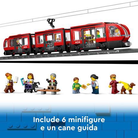 LEGO City (60423). Tram e Fermata del Tram - 6