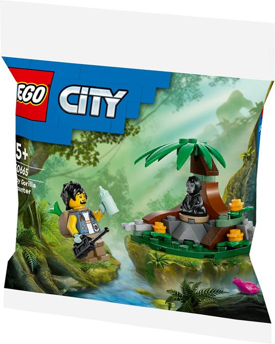 LEGO City (30665). L'incontro con il cucciolo di gorilla - 5