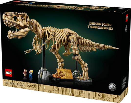 LEGO Jurassic World (76968).  Fossili di dinosauro: Tirannosauro - 6