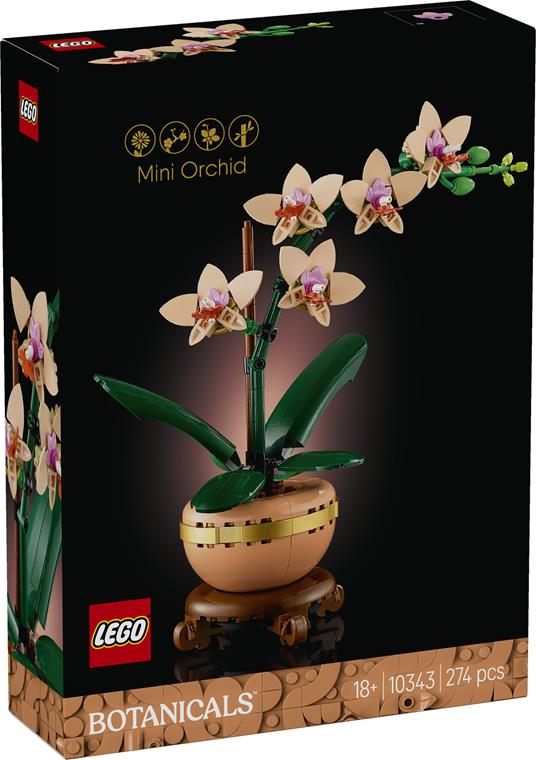 LEGO Botanicals (10343). Mini-Orchidea - 7