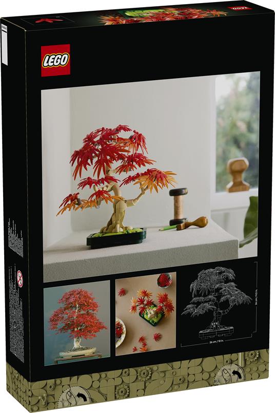 LEGO Botanicals (10348). Bonsai di acero rosso giapponese - 10