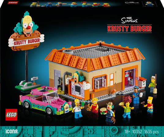 LEGO ICONS The Simpsons™: Krusty Burger