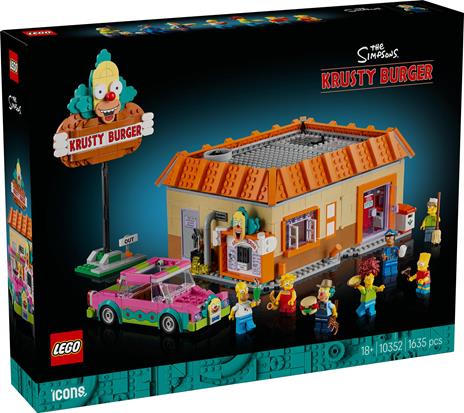 LEGO ICONS The Simpsons™: Krusty Burger - 5