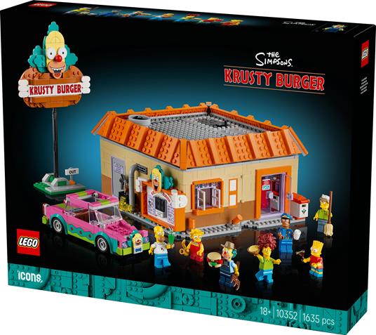 LEGO ICONS The Simpsons™: Krusty Burger - 6