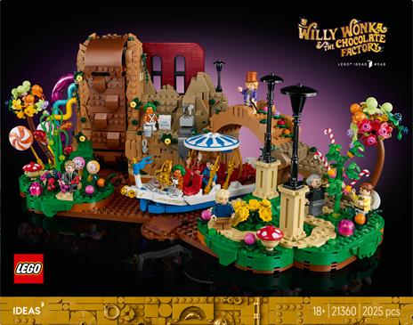 LEGO Ideas (21360). Willy Wonka e la fabbrica di cioccolato. Esclusiva - 9