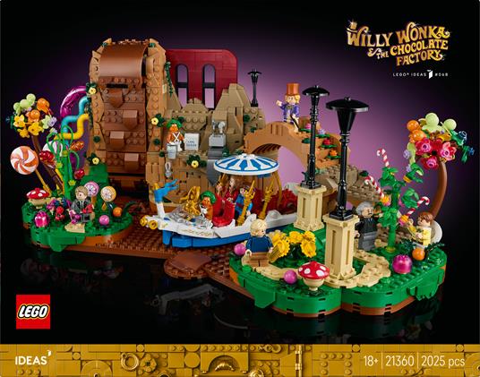 LEGO Ideas (21360). Willy Wonka e la fabbrica di cioccolato. Esclusiva - 9