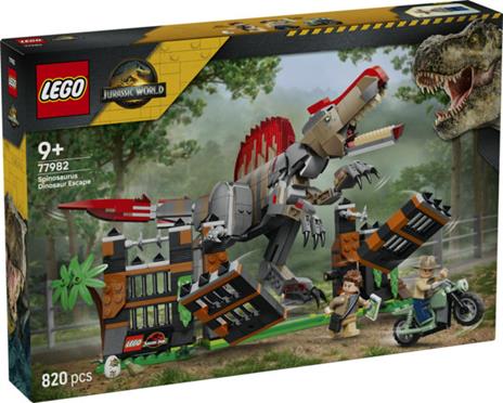 LEGO Jurassic World (77982). Fuga dal dinosauro Spinosauro - 4