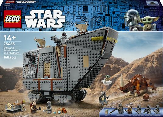 LEGO Star Wars (75453). Sandcrawler e Mudhorn Offworld