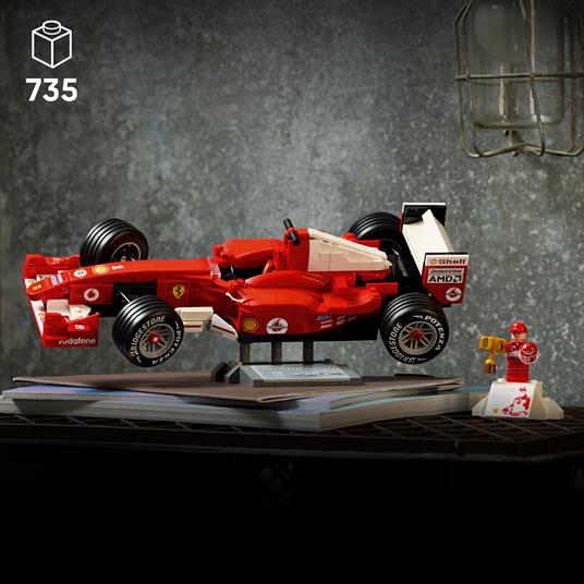 LEGO Icons (11375). Ferrari F2004 e Michael Schumacher - 13