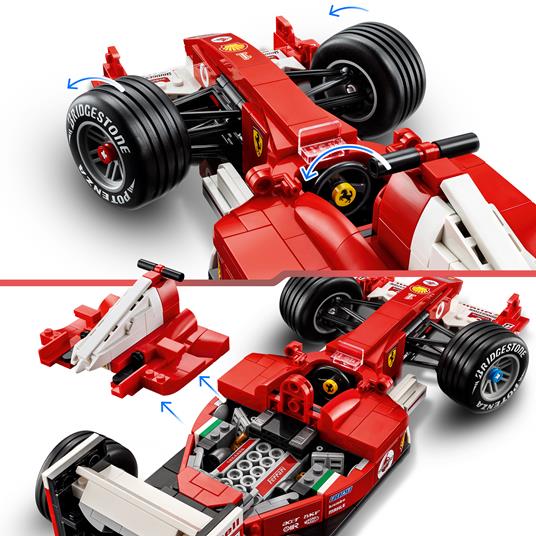 LEGO Icons (11375). Ferrari F2004 e Michael Schumacher - 15