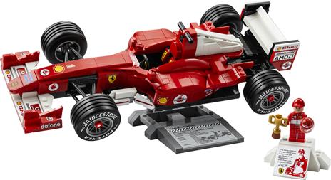 LEGO Icons (11375). Ferrari F2004 e Michael Schumacher - 2