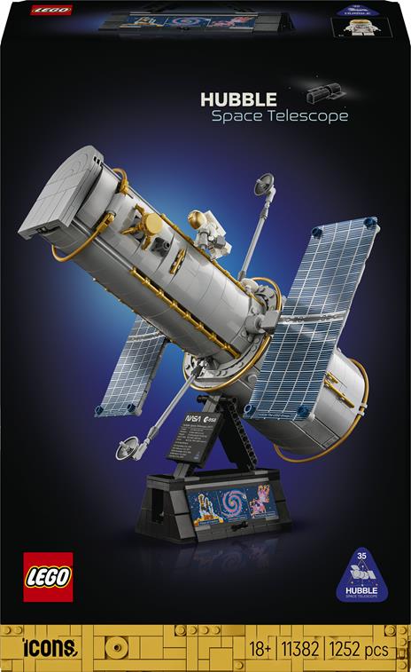 LEGO Icons (11382). Telescopio Spaziale Hubble