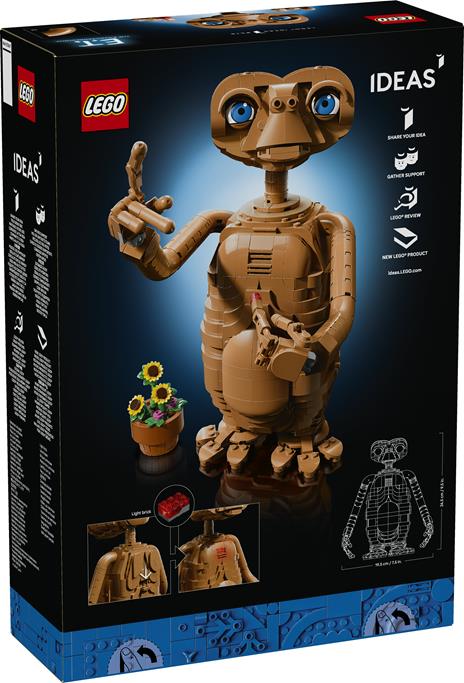 LEGO Ideas (21370). E.T. the Extra-Terrestrial - 10