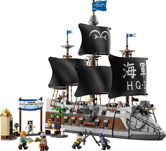 LEGO One Piece (75646). La Nave da Guerra di Garp - 2