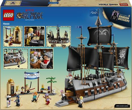 LEGO One Piece (75646). La Nave da Guerra di Garp - 3