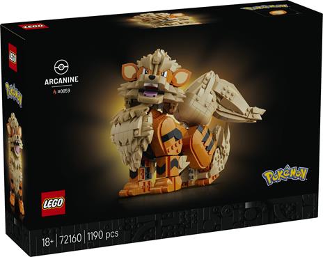 LEGO Pokemon (72160). Arcanine - 6