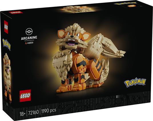 LEGO Pokemon (72160). Arcanine - 6