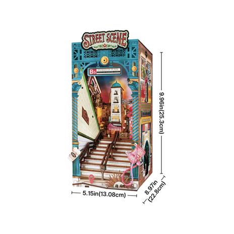 Street Scene - Scene di strada. Robotime - 5