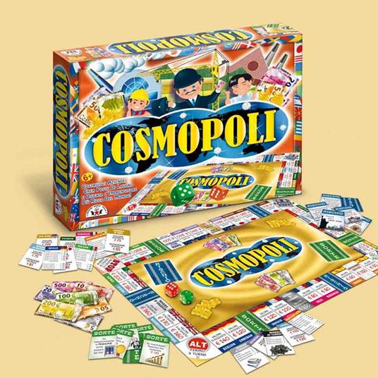 Gioco Di Società Cosmopoli Edizione Marca Stella
