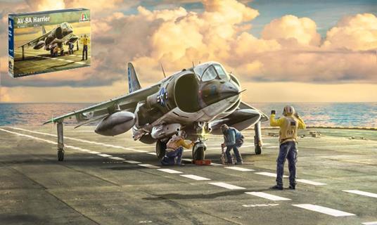 Av-8A Fighter Plastic Kit 1:72 Model It1410