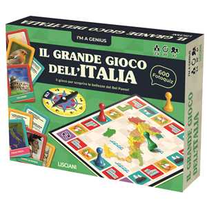 Giocattolo ìm A Genius Il Grande Gioco Dell'italia Lisciani