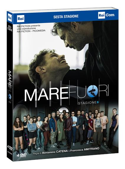 Mare fuori. Stagione 6 (4 DVD) di Beniamino Catena,Francesca Amitrano - DVD