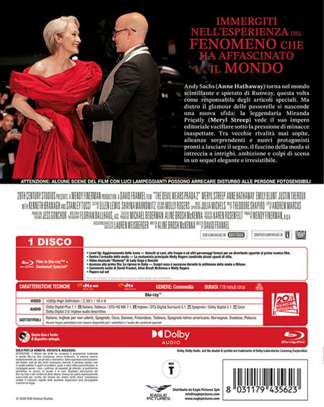 Il Diavolo veste Prada 2 (Blu-ray) di David Frankel - Blu-ray - 2