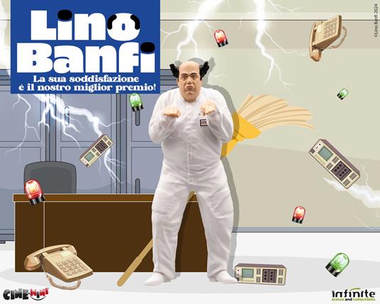 Lino Banfi La Sua Soddisfazione Cinemini Mini Figura Infinite Statue