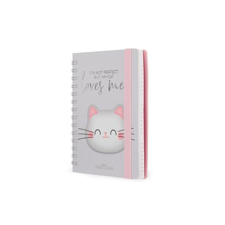 Agenda 2023-2024 Legami, 12 mesi, settimanale, small, spiralata, foto - KITTY - 4