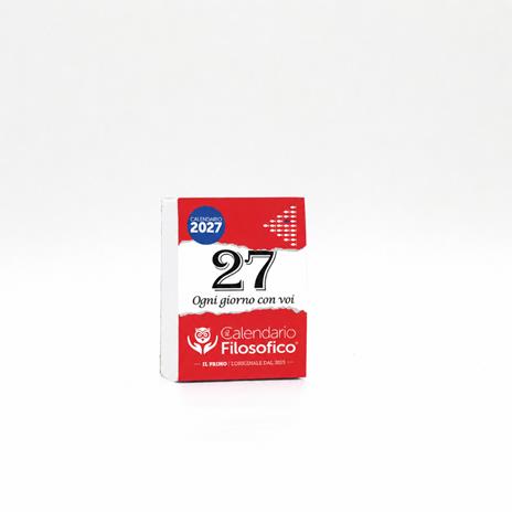 Calendario Filosofico 2027- Mignon A8 5,2X7,2