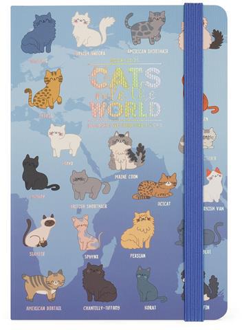 Agenda settimanale Legami 2024-2025, 18 mesi, Medium Photo Weekly Diary - Kitty - 12 x 18 cm