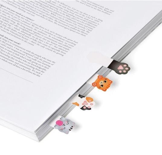 Legami - Segnapagina Adesivi Keep in Mind, 80 Segnapagina Adesivi (20 x 4), Tema Cute Animals, 7 x 5.5 cm - 2