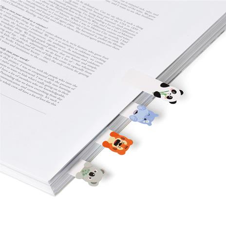 Legami - Segnapagina Adesivi Keep in Mind, 80 Segnapagina Adesivi (20 x 4), Tema Cute Animals, 7 x 5.5 cm - 3