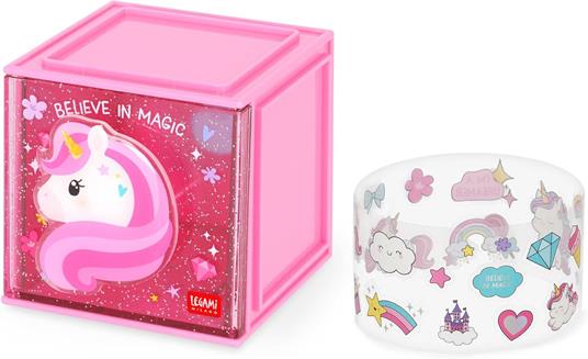 Box componibile organizzatore da scrivania per cancelleria Legami - Unicorno - 2