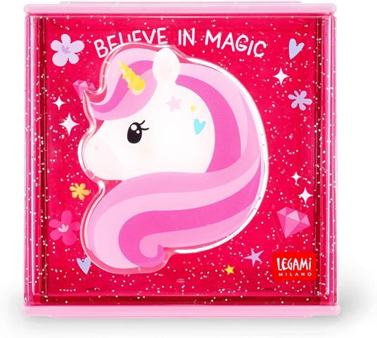 Box componibile organizzatore da scrivania per cancelleria Legami - Unicorno - 4