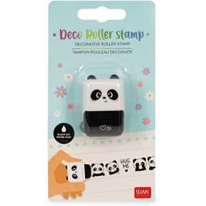 Cartoleria Legami - Timbro Decorativo a Rullo - Panda - Roller Stamp Legami