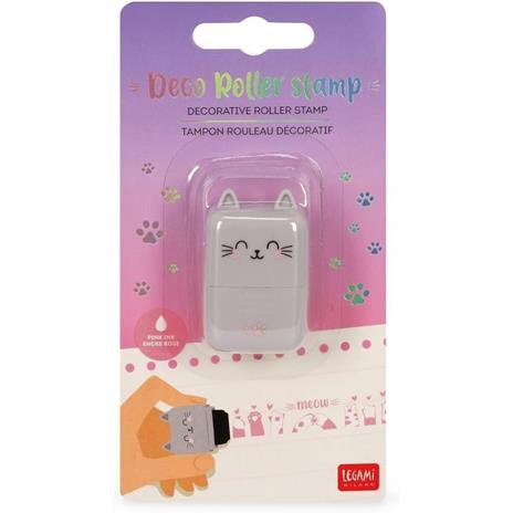 Timbro Decorativo a Rullo - Kitty - Roller Stamp