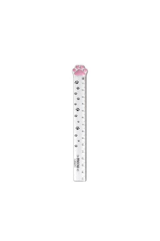 Legami - Righello per Misurare, Sottolineare e Tracciare Linee Nette e Precise, Tema Teddy Bear, in Plastica, 15 cm - 4