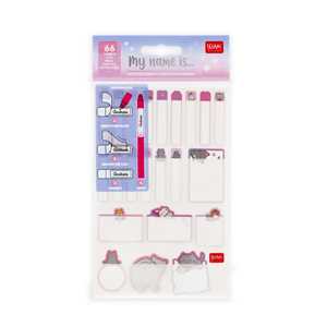 Cartoleria Set di 66 etichette adesive Legami My Name Is
- Gattino Legami