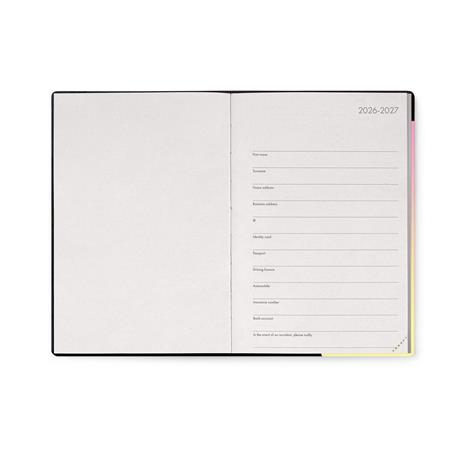 Agenda 16 mesi 2027 giornaliera Legami Medium Sunrise Lover - 2