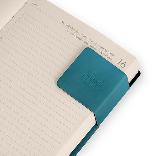 Agenda 16 mesi 2027 giornaliera Legami Medium Deep Teal - 6